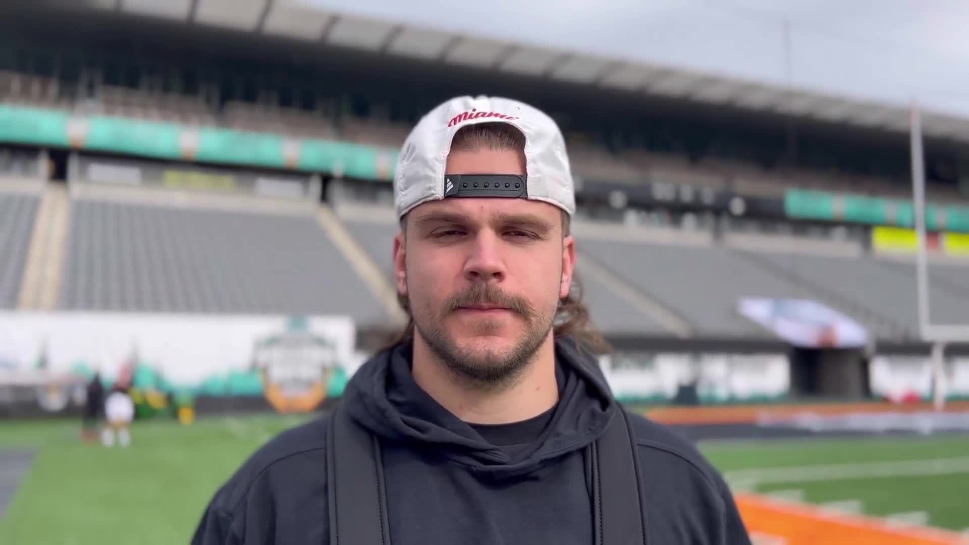 Miami (Ohio) QB Brett Gabbert on playing in Snoop Dogg Arizona Bowl